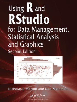 cover image of Using R and RStudio for Data Management, Statistical Analysis, and Graphics